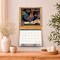 Brush Dance; Bless This Nest | 2027 13.75 x 24 Inch (Hanging) Monthly Deluxe Wall Calendar | Featuring the Artwork of Ninette Parisi | Linen Envelope | Foil Stamped Cover; Category:Wall Calendars; Image:7